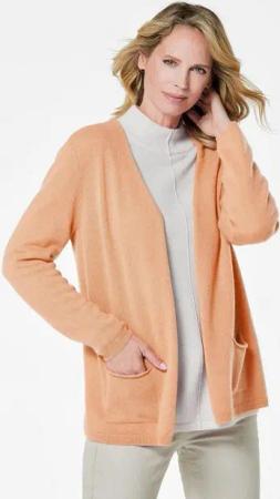 GOLDNER Kaschmirpullover Kaschmir-Longstrickjacke