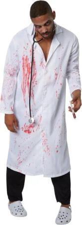 dressforfun Kostüm Herrenkostüm Gruseliger Zombie Doktor, Zweiteiliges Outfit in Arztoptik