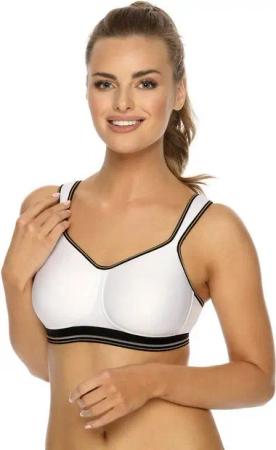 Viania Sport-BH 141472 (1-tlg) atmungsaktiv starker Halt High Function Weiß