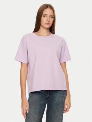 American Vintage T-Shirt Fizvalley FIZ02AH24 Violett Loose Fit