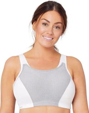GLAMORISE Bügelloser BH Verstellbarer Sport BH
