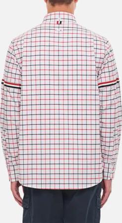 Thom Browne - Cotton Tattersall Shirt - Größe 2 - bunt