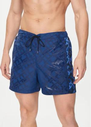 Tommy Hilfiger Badeshorts UM0UM03211 Dunkelblau Slim Fit