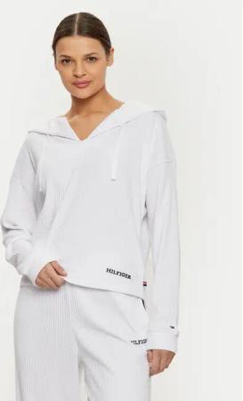 Tommy Hilfiger Sweatshirt UW0UW05584 Weiß Relaxed Fit