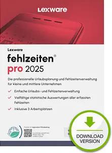 LEXWARE fehlzeiten pro 2025 Software Vollversion (Download-Link)