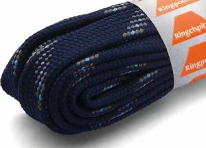 Ringelspitz Schnürsenkel flach Sport – Zuverlässige Begleiter für Sportschuhe, - Ø 8-9 mm - Breite Form für maximalen Halt