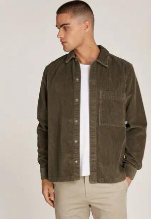 Calvin Klein Jeans Outdoorhemd CORDUROY OVERSHIRT in Cordqualität