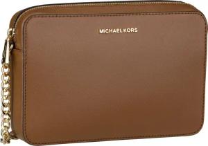 Michael Kors Jet Set Large EW Crossbody in Braun (1 Liter), Umhängetasche