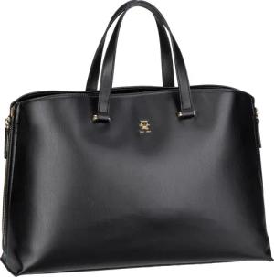 Tommy Hilfiger TH Modern Tote SP24 in Schwarz (17.7 Liter), Handtasche