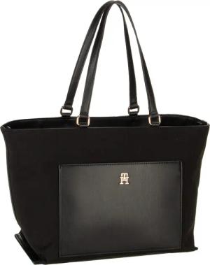 Tommy Hilfiger TH Distinct Tote PF24 in Schwarz (18.4 Liter), Handtasche