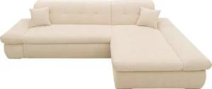 DOMO collection Ecksofa Moric B/T/H 300/172/80 cm, auch in Cord, L-Form, XXL-Format, wahlweise auch mit Bettfunktion und Armverstellung