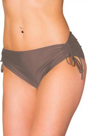 Aquarti Bikini-Hose Aquarti Damen Bikinihose mit Raffung und Schnüren