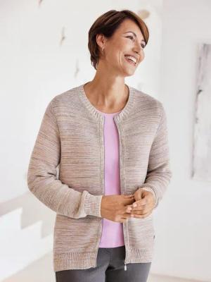 Mouline Cardigan Farbeffekt