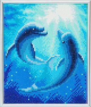 CRAFT Buddy Malvorlage Diamond Painting Picture Frame Crystal Art, 25 cm x 21 cm