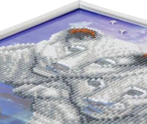 CRAFT Buddy Malvorlage Diamond Painting Picture Frame Crystal Art, 25 cm x 21 cm