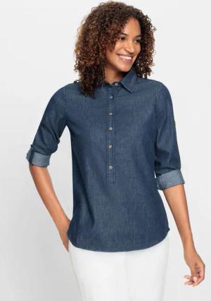 Jeansbluse