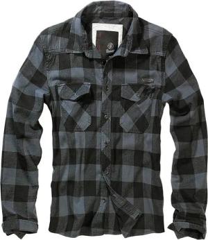 Brandit Outdoorhemd Brandit Herren Langarmhemd Checkshirt