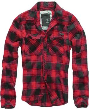 Brandit Outdoorhemd Brandit Herren Langarmhemd Checkshirt