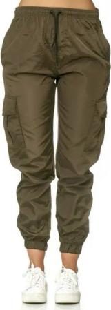 Worldclassca Cargohose Worldclassca Damen Cargohose Jogginghose Uni Windbreaker Hose EINFARBIG Fitnesshose Sweatpants Freizeithose Fitness XS-XL