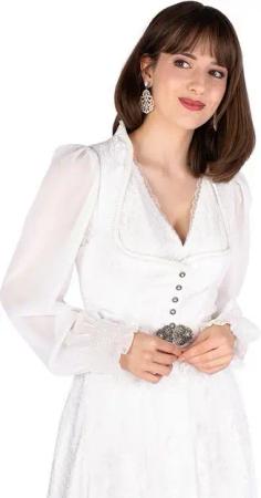 MarJo Dirndl Dirndl lang 2tlg. - MARIANNA - offweiß