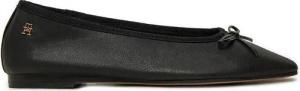 Tommy Hilfiger Ballerinas Soft Leather FW0FW08355 Schwarz
