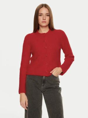 Vero Moda Strickjacke Awsome 10320724 Rot Standard Fit