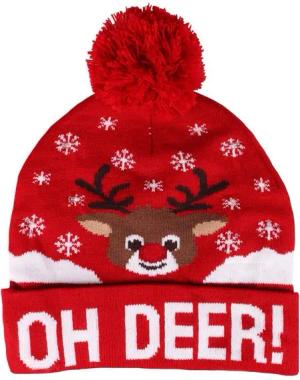 Capelli New York Beanie mit lustiger Aufschrift