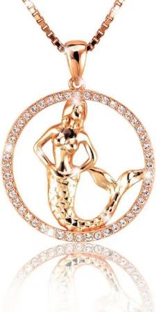 PAVELS Kette mit Anhänger Shine Jungfrau, Elegante Sternzeichenkette für die Jungfrau