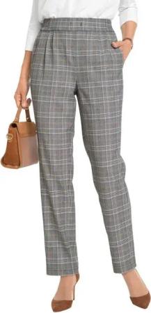 GOLDNER Stoffhose Glencheck-Hose