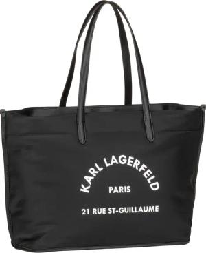 Karl Lagerfeld RSG Nylon MD Tote in Schwarz (24.2 Liter), Shopper