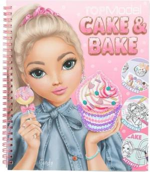 Depesche Malvorlage TOP Model Cake & Bake Backen Malbuch inkl. Sticker
