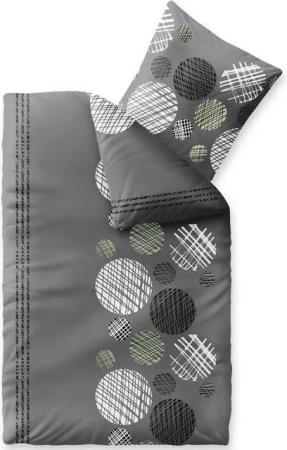 aqua-textil Bettwäsche Trend Bettgarnitur Renforcé Reißverschluss 4 teilig 135x200cm Ciara, Baumwolle, 4 teilig