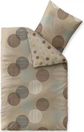 aqua-textil Bettwäsche Trend Bettgarnitur Renforcé Reißverschluss 135x200cm Fara, Baumwolle, 2 teilig