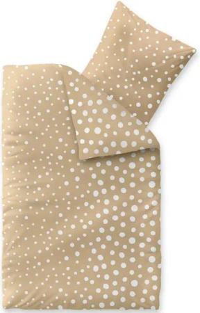 aqua-textil Bettwäsche Trend Bettgarnitur Renforcé Reißverschluss 155x220cm Tabea, Baumwolle, 2 teilig