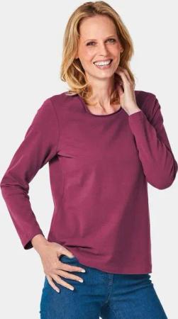 GOLDNER Langarmshirt T-Shirt mit Rundhals
