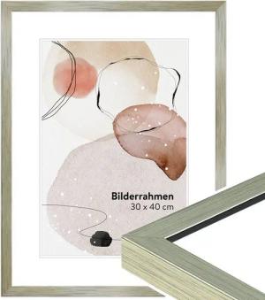 WANDStyle Bilderrahmen H950, Gold, aus Massivholz im Stil Modern