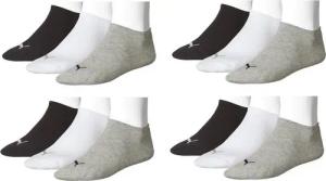 PUMA Sportsocken Puma Sneaker Sportsocken Füsslinge im 12er Pack