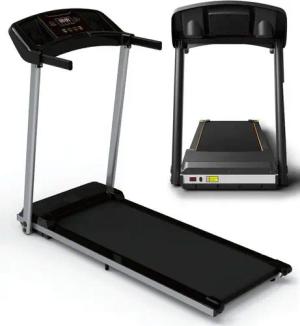 VENDOMNIA Laufband Treadmill - LCD-Display, 1000W, Lauffläche 100x38cm - (Trainingszeit, Distanz, Kalorienverbrauch, Geschwindigkeit), klappbar, elektrisch, bis 6Km/h