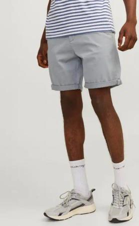 Jack & Jones Chinoshorts JPSTBOWIE JJSHORTS S mit Aufschlag