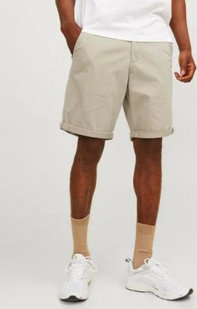 Jack & Jones Chinoshorts JPSTBOWIE JJSHORTS S mit Aufschlag