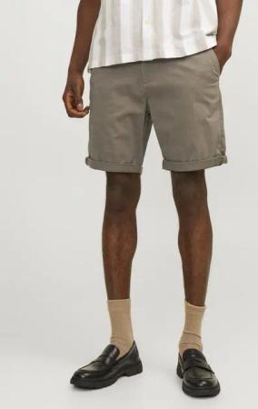 Jack & Jones Chinoshorts JPSTBOWIE JJSHORTS S mit Aufschlag