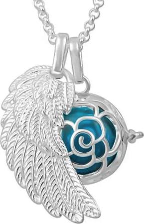 Schmuck-Elfe Klangkugelanhänger Set Rose Tiefsinn (Set), Set 4tlg, inkl. Klangkugel