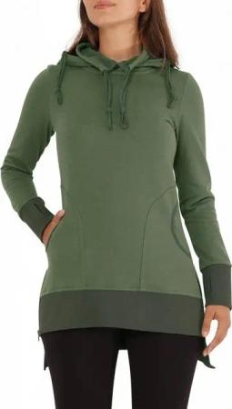 PUREWONDER Sweatkleid Kapuzenkleid Hoodiekleid dr38 Sweat