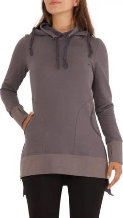 PUREWONDER Sweatkleid Kapuzenkleid Hoodiekleid dr38 Sweat