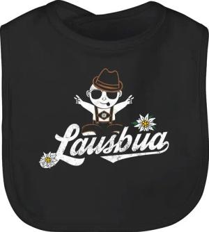 Shirtracer Lätzchen Lausbua Baby I Wiesn Lustig Witzig, Mode für Oktoberfest Baby Outfit