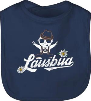 Shirtracer Lätzchen Lausbua Baby I Wiesn Lustig Witzig, Mode für Oktoberfest Baby Outfit