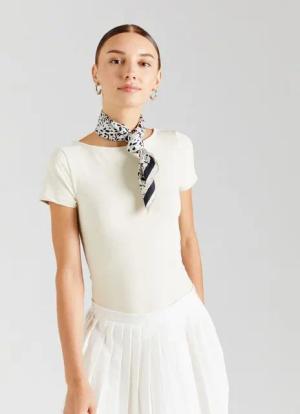 Vila Shirtbody (1-tlg) Plain/ohne Details