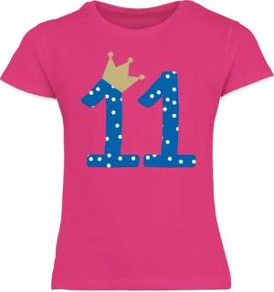 Shirtracer T-Shirt Elf Krone Junge Elfter 11. Geburtstag