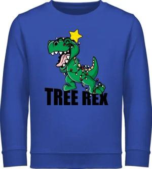 Shirtracer Sweatshirt Tree Rex Weihnachten Kleidung Kinder
