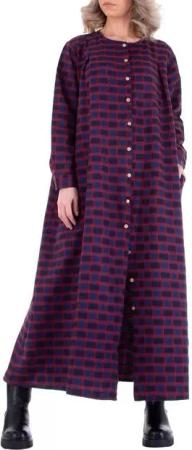 Ital-Design Sommerkleid Damen Freizeit Sommerkleid in Weinrot